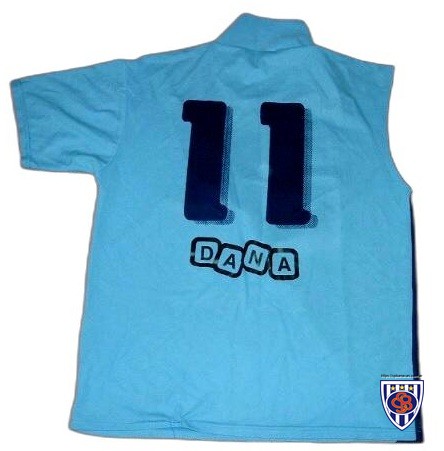 Camiseta suplente marca Dana utilizada en la temporada 1999-2000