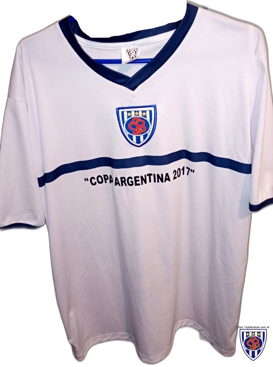 Camiseta utilizada durante la Copa Argentina.