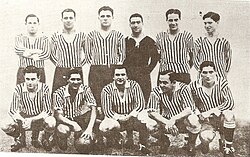 Equipo histórico de Sportivo Barracas